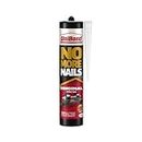 UniBond No More Nails Original, Heavy-Duty Mounting Adhesive, No Nails Strong Glue for Wood, Ceramic, Metal & More, White Instant Grab Adhesive, 1 x 365g Cartridge