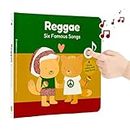 Cali's Books Reggae Songs - Press, Listen and Sing Along! Children's Sound Book - Best Interactive and Educational Toy for Baby, Toddler, 1-4 Year Old Girl and Boy. Board Book