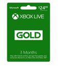 Xbox LIVE 3 Meses Game Pass Core Membresía Dorada para Xbox 360/Xbox One Tarjeta