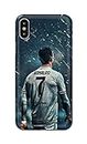 NalamiCases Famous Football Player Ronaldo Printed Designer Hard Back Case Cover for Apple iPhone X/iPhone 10 / iPhone Ten/iPhone Xs -(PT) MKK2014