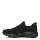 Skechers Men's Gowalk Arch Fit-stretchfit Athletic Slip-on Casual Loafer Walking Shoe Sneaker, Black, 12 X-Wide