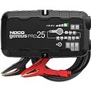 NOCO GENIUSPRO25, 25A Smart Battery Charger, 6V, 12V and 24V Portable Car Battery Charger, Battery Maintainer, Trickle Charger and Desulfator for Automotive, Marine, Truck, AGM and Lithium Batteries