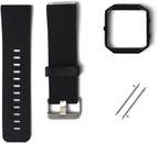 For Fitbit Blaze Smart Fitness Soft Silicone Adjustable Strap Bands and Frame
