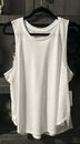 NWT: Old Navy Active Go-Dry Tank, With Mesh Trim, White Size XL