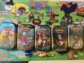 Crown Zenith POKEMON TCG Sealed Mini Tins Complete Set of 5 from Canada