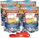 Birch Benders Keto Pancake and Waffle Mix, 10 oz (Pack of 4) with By The Cup Swivel Spoons