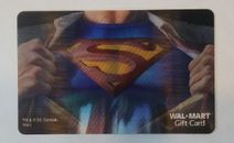 Superman/ Clark Kent Wal-Mart DC Comics Collectible Lenticular Empty Gift Card