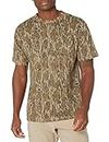 Mossy Oak Herren Jagd-Shirt, kurzärmelig, Baumwolle Hemd, Mehrfarbig, X-Large