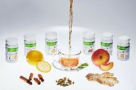 Afresh Energy Drink Mix Lemon, Ginger, Elaichi, Peach WEIGHT LOSS & METABOLISM