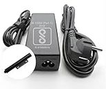LT Lappy Top 12V 2.58A 36w Replacement Laptop Adapter/Charger for Microsoft Surface Pro 3 4 i5 i7 1625 Tablet (Power Cord Included)-Black