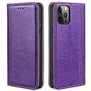 SHOYAO Phone Cover Wallet Folio Case for Apple IPHONE6S, Premium PU Leather Slim Fit Cover for IPHONE6S, Horizontal Viewing Stand, Luxury, Purple