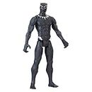 Marvel Hasbro, Black Panther, Studios Legacy Collection, Serie Titan Hero, Action Figure Giocattolo Black Panther, Multipla, Scala 30 cm