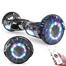 GeekMe Hoverboards for kids 6.5 Inch, Quality hoverboards with Bluetooth Speaker,Beautiful LED Lights,Gift for kids and teenager