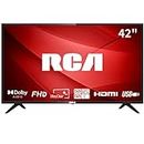 RCA 42 Inch FHD TV, DVB-T2-C-S2 Dolby Audio Freeview 1080P Television, Full HD HDMI SCART USB Monitor for PS5 Xbox, Large Screen TV for Living Room