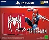 PlayStation 4 Pro - Konsole (1TB) Limited Edition Marvel's Spider-Man Bundle inkl. 1 DualShock 4 Controller, rot
