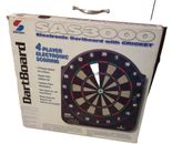 New In Open Box Sportcraft SAS3000 Electronic 4 Player Dart Board With Cricket