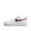 Nike Air Force 1' 07 (Numeric 45), Bianco Picantered Wolfgrey