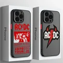 Musik acdc cool für Apple iPhone 15 14 13 12 11 Mini Pro Max 8 7 6s 6 xr x xs plus gefrostete