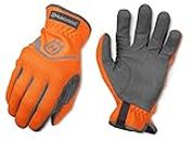 Husqvarna Classic Work Gloves, 1 Pair (Pack of 1), Orange