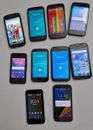 Reststück 10 funktionierende Motorola & Alcatel Smartphones - NUR EINGESCHALTET 
