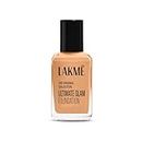 Lakmé Perfecting Liquid Foundation, Dewy Finish, Lightweight, Waterproof, With Vitamin E For Nourishing Skin & Oil Control, Marble, 27ml