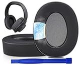 SOULWIT Cooling Gel Ear Pads Cushions Replacement, Earpads Compatible with Sony WH-H900N (h.Ear on 2 Wireless) & MDR 100ABN (h.Ear on Wireless) Noise Canceling Over-Ear Headphones - Black