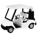 Kisangel golf cart model metal car figurine mini golf cart toy vintage car model mini golf cart truck for Golf Party