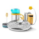 Biolite CampStove2+ Camping Cooking Stove USB Charger Kettle Grill Bundle