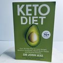 Keto Diet Recipe Book by Dr Josh Axe, Paperback, 70+ Keto Recipes