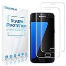 [2 Pack] OMYFILM Screen Protector for Samsung Galaxy S7 [Shatter Proof] Galaxy S7 Tempered Glass [Highly Transparent] Glass Screen Protector for Samsung S7