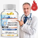 Glucosamina condroitina MSM 4000 mg - suplementos de apoyo articular, alivio del dolor