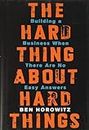 The Hard Things About Hard Things By Ben Horowitz Paperback english edition 2024