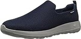 Skechers Men's Go Max-Athletic Air Mesh Slip on Walking Shoe Sneaker, Navy/Gray, 12 X-Wide
