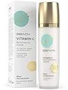 Cosphera® - Vitamin C Performance Creme 50 ml - mit Hyaluronsäure - vegane Tages- und Nachtcreme hochdosiert für Gesicht, Hals, Augen - Anti-Falten Feuchtigkeitsbehandlung für Frauen und Männer