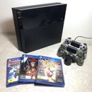 PlayStation 4 + 2 Controllers with charger + 3 Games Bundle + Free Post