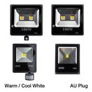 LED COB Flood Light Home Garden Outdoor Security Spotlight w/ AU Plug Cool/Warm