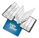 Login Locker Password Organizer-Blue