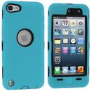For iPod Touch 5th 6th Generation 5G 6G Case Hybrid Rugged Deluxe 3-Piece Cover