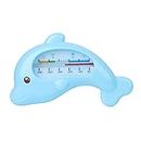 Lyguy Kimnny Thermomètre à Eau, thermomètre à Eau pour bébé en Forme de Dauphin Température pour bébé - Bleu