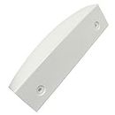 Spares2go White Door Handle compatible with Bosch Fridge Freezer Refrigerator