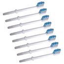  8 piezas cepillos de dientes eléctricos para accesorios de limpieza de adultos limpiador dental