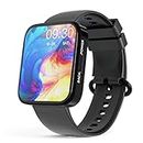 xuweicn Smart Watch for Android Phones iPhone Compatible IP68 Waterproof Smartwatch Touch Screen Fitness Tracker Fitness Watch Heart Rate Monitor Blood Oxygen Smart Watches for Men Women