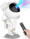 SHOPPOFOBIX Astronaut Projector Galaxy Night Light - Astronaut Space Projector, Room Lights for Bedroom, Space Projector, Night Light for Bedroom Kids Room Decor, Gifts for Birthdays, Valentine's Day
