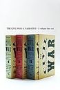 The Civil War: A Narrative - 3 Volume Box Set: A Narrative: Fort Sumter to Perryville, Fredericksburg to Meridian, Red River to Appomattox