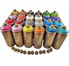 Montana Gold Premium Spray Paint 400ml Master Set - 24 Colors