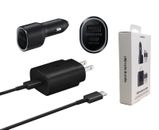 Samsung 25W Super Fast Wall Charger USB-C For Samsung AND Car Charger Duo 40W