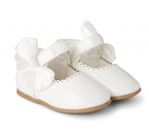 Säugling Mädchen Schleife Schuh weiß