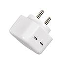 UNIGEN AUDIO 35W Dual Port USB-C Compact Power Adapter with PD 3.0 USB Type C Plug Fast Wall Charger Block - Perfect for iPhone 15 14 13 12 11 14 Pro Max Plus Mini, iPad, Air Pods, Mac Book Air