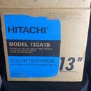 Hitachi 13”Tv Model 13GA1B With Box. 
