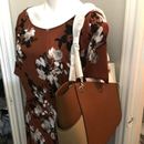 Michael Kors Bags | Michael Kors Jetset Colorblock Brown Camel Colored Tote Bag Purse | Color: Brown/Cream | Size: Os
